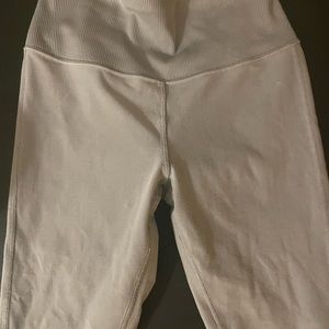 alo light gray legging 28in
